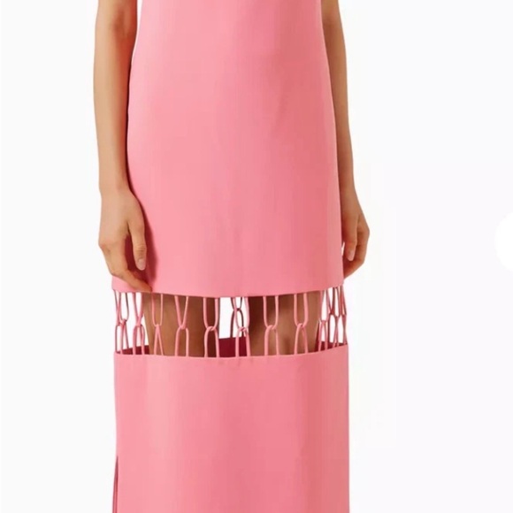 Alexis Dresses & Skirts - Alexis Pink Cutout Midi Dress